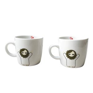 Super RARE Momiji Prototype "Jesus" Cups, Set of 2